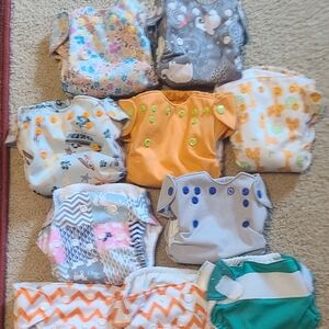 Vibrant Diaper Covers Set for Kids